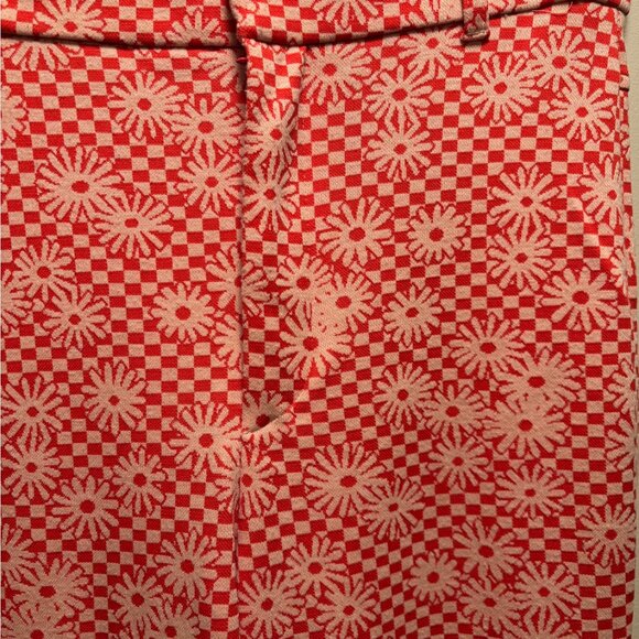 Flare Pink Floral Pants - Picture 7 of 8